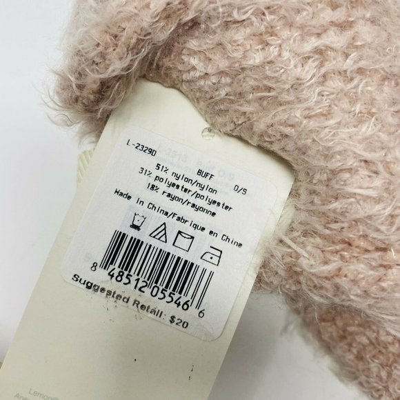 Lemon Legwear One Size 2 Pack Slipper Socks Buff - Picture 3 of 4